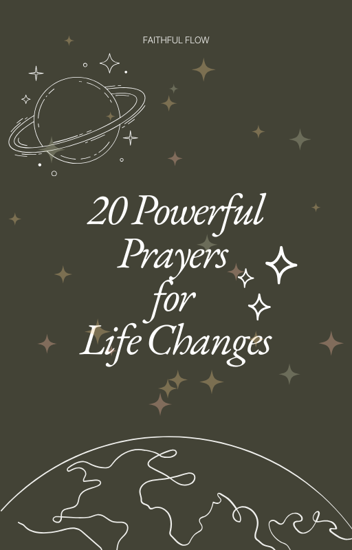 20 Powerful Prayers for Life Changes Ebook